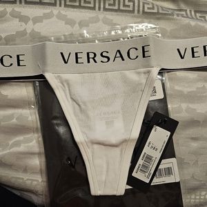 Womens Versace Thong Panty